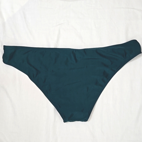 SEA GROVE Green Tropical Flamingo Print 2-Piece Swim Set Bottoms New, size XXL - Picture 6 of 8